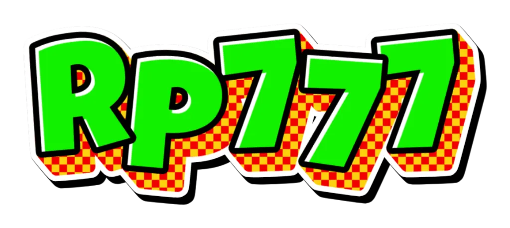 Logo header rp777 — navigasi platform unduh APK Android Indonesia